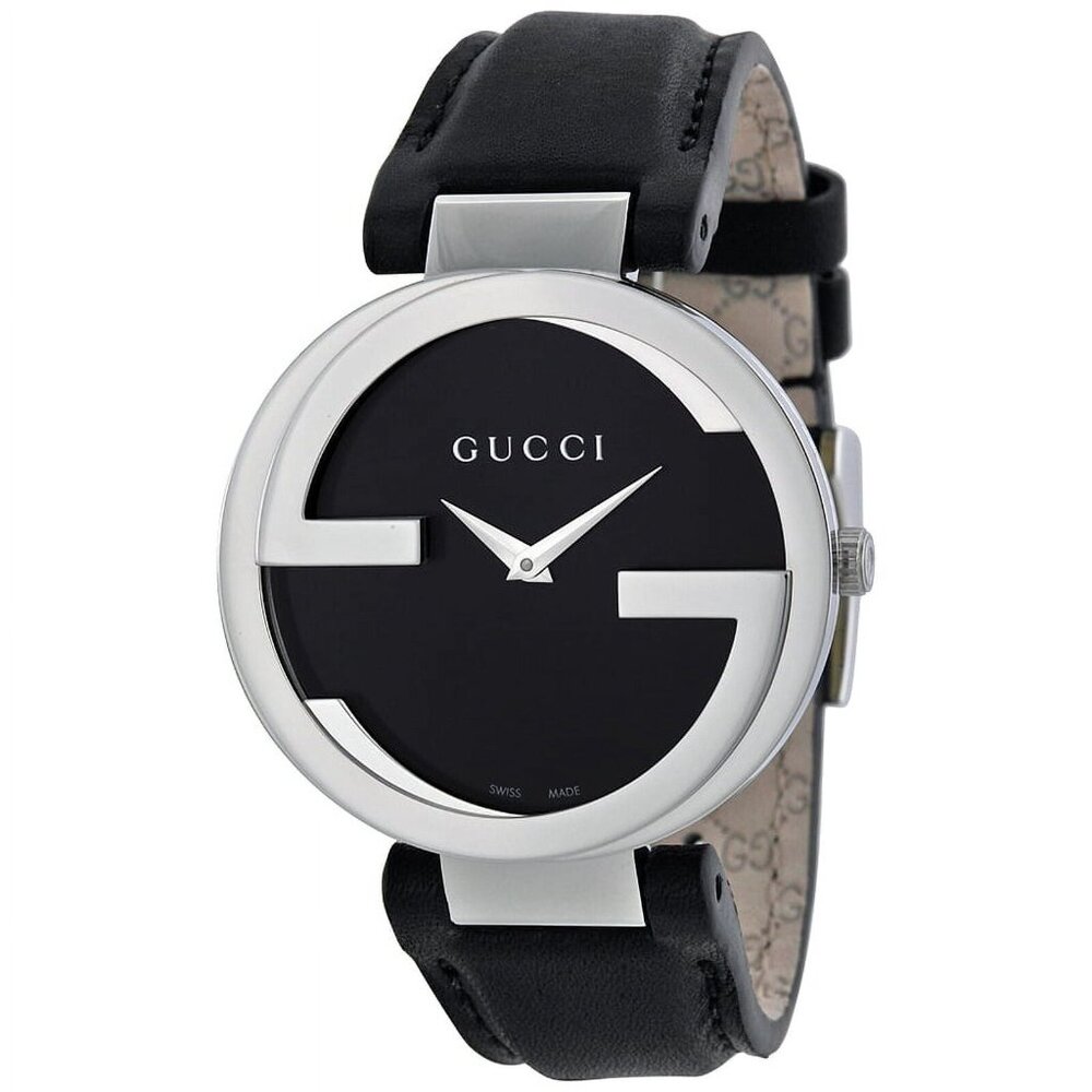 Gucci Interlocking Logo Stainless Steel Ladies Watch YA133301